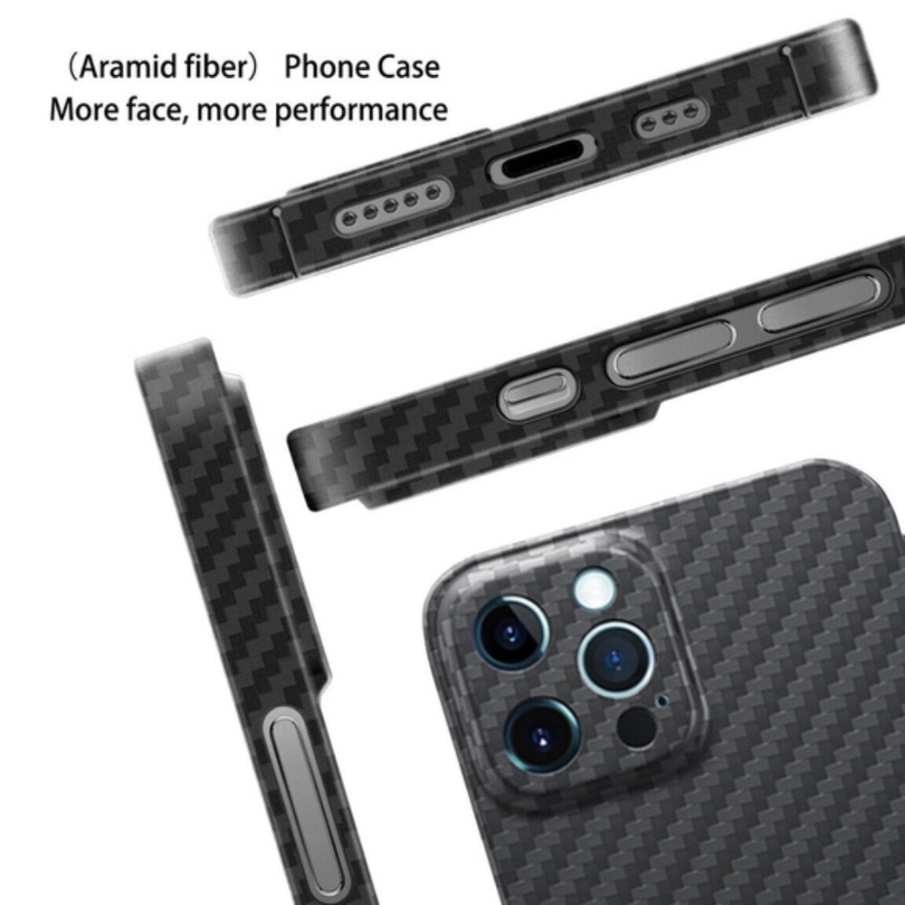 iPhone 13 Pro Max Real Carbon Fiber Case - Picture 5 of 13
